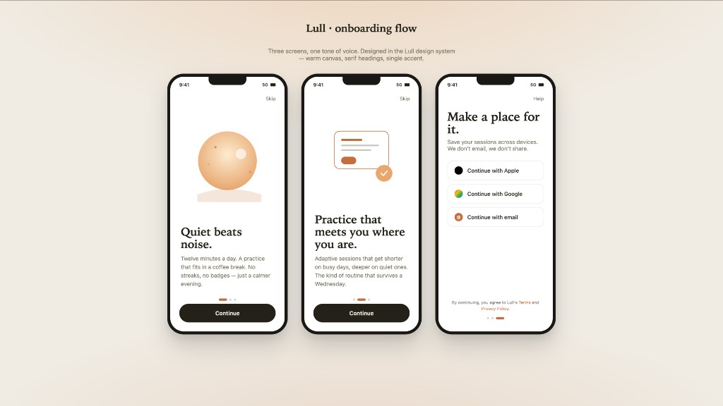 Mobile onboarding